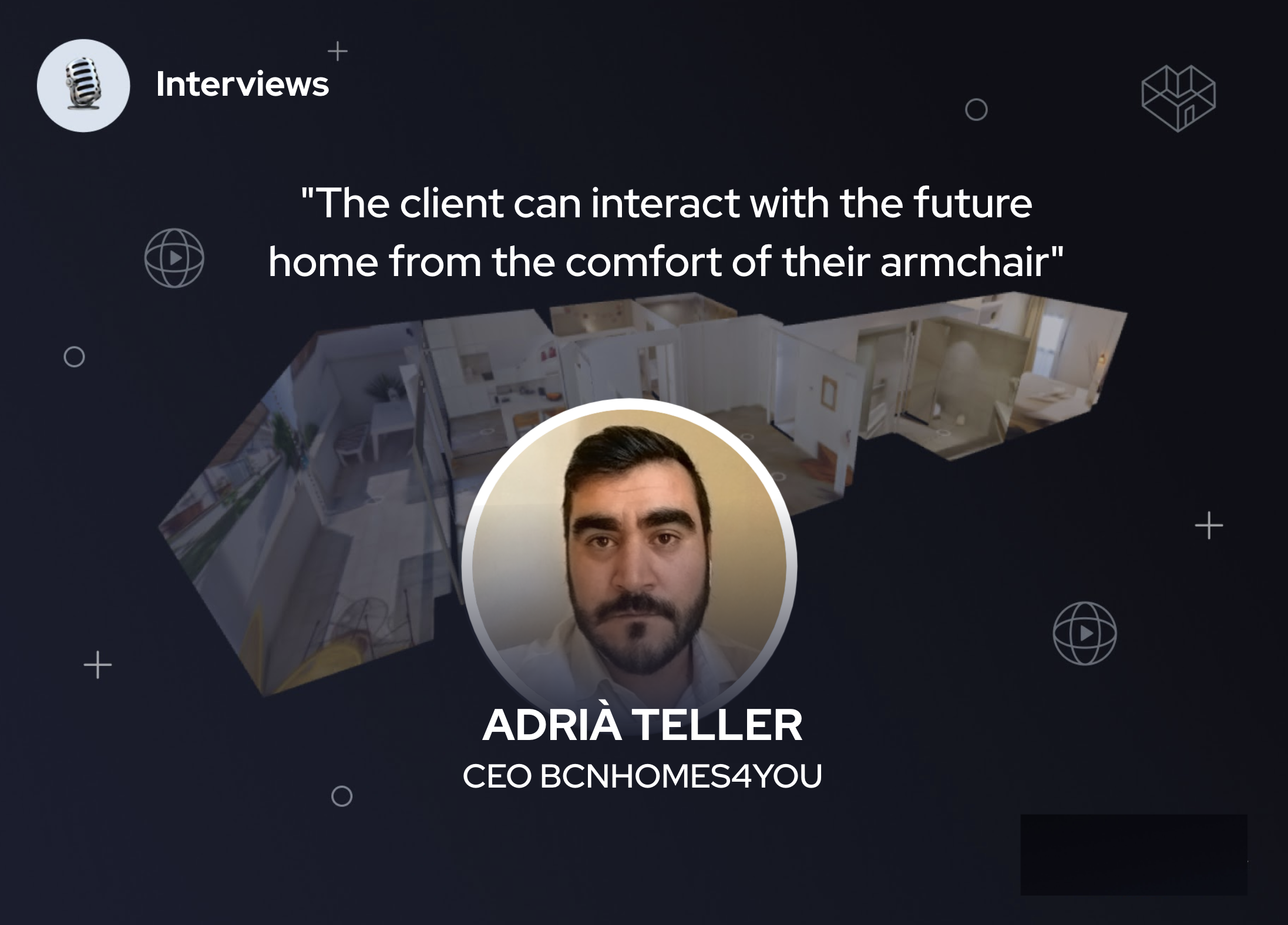 Interviews with real estate experts Adrià Teller